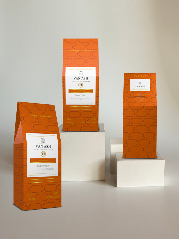 Andalusia No. 11 - Ground Coffee - Premium VAN ASH Coffee in Elegant Packaging.