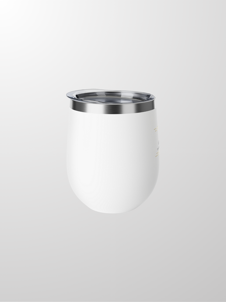 Van Ash Aurora Insulated Cup, a 12oz double-wall stainless steel cup with copper insulation and a push-on lid for elegant, effortless sipping.