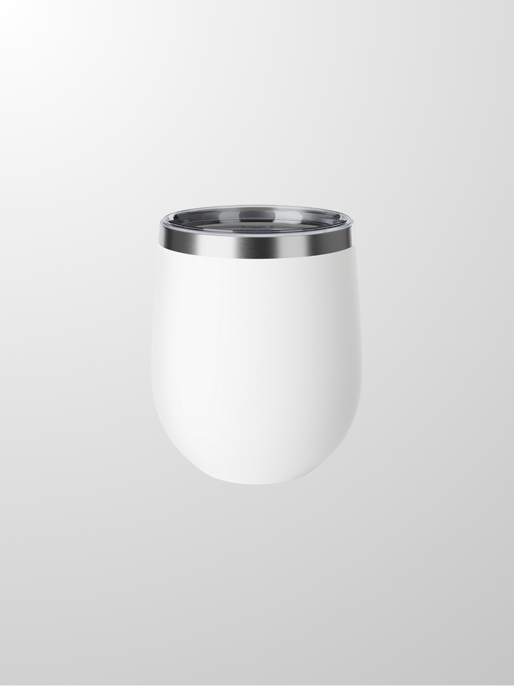 Van Ash Aurora Insulated Cup, a 12oz double-wall stainless steel cup with copper insulation and a push-on lid for elegant, effortless sipping.