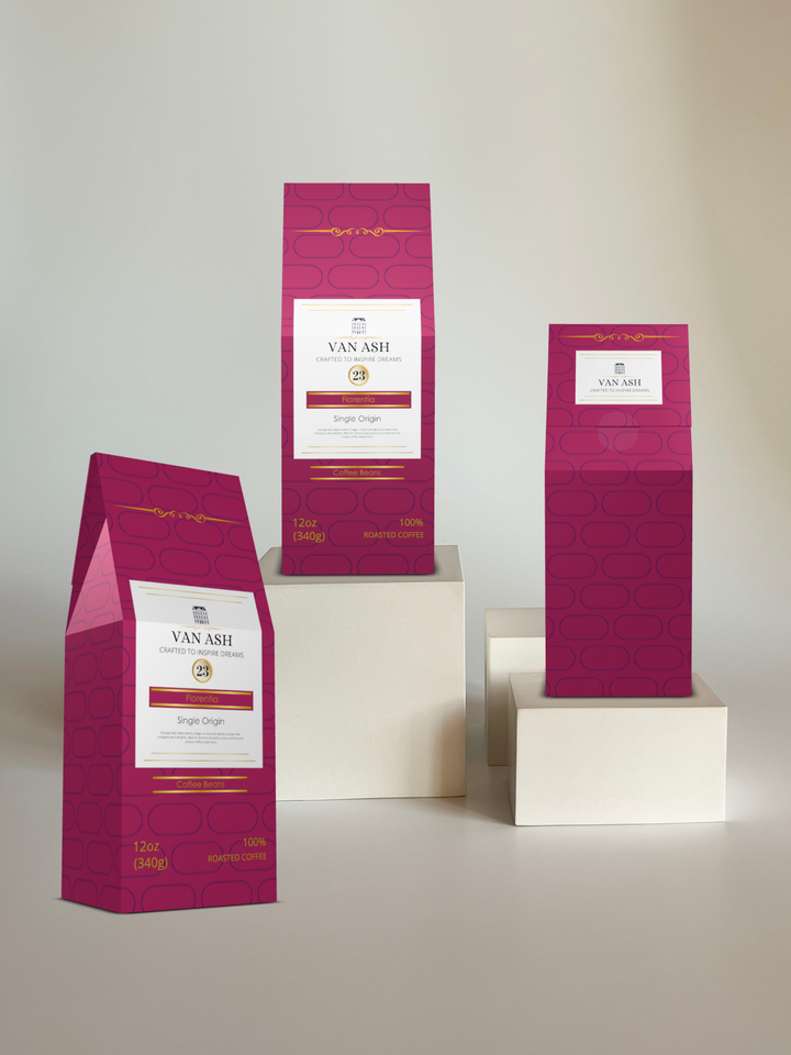 Florentia No. 23 - Coffee Beans - Premium VAN ASH Coffee in Elegant Packaging.
