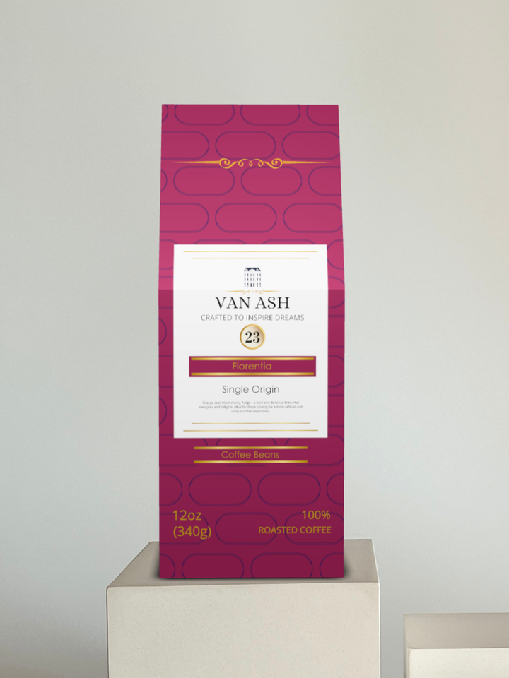 Florentia No. 23 - Coffee Beans - Premium VAN ASH Coffee in Elegant Packaging.