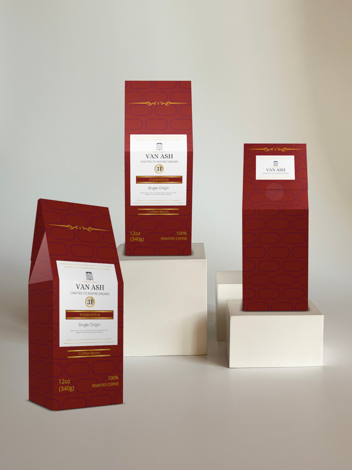 Imperatrice No. 31 - Coffee Beans - Premium VAN ASH Coffee in Elegant Packaging.