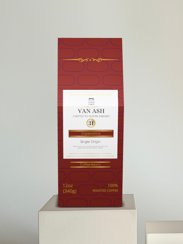 Imperatrice No. 31 - Coffee Beans - Premium VAN ASH Coffee in Elegant Packaging.