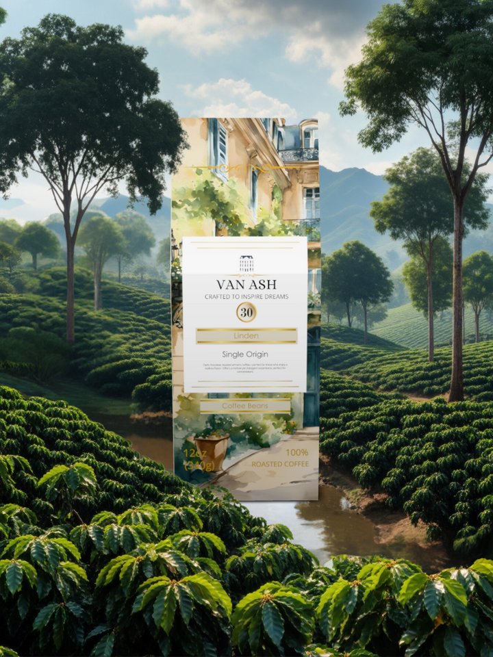 Linden No. 30 - Coffee Beans - Premium VAN ASH Coffee in Elegant Packaging.