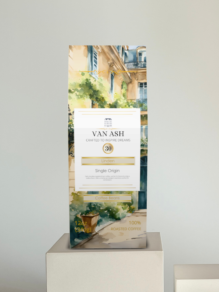 Linden No. 30 - Coffee Beans - Premium VAN ASH Coffee in Elegant Packaging.