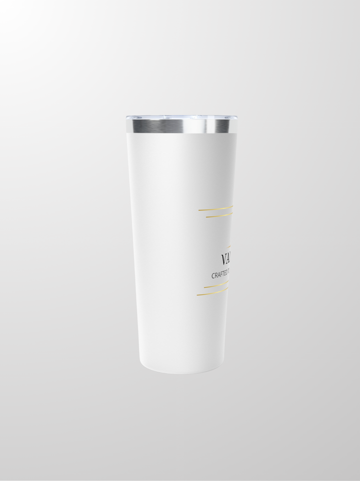 Van Ash Solace Insulated Tumbler, a 22oz durable stainless steel tumbler with advanced copper vacuum insulation and a sleek powder-coated finish.