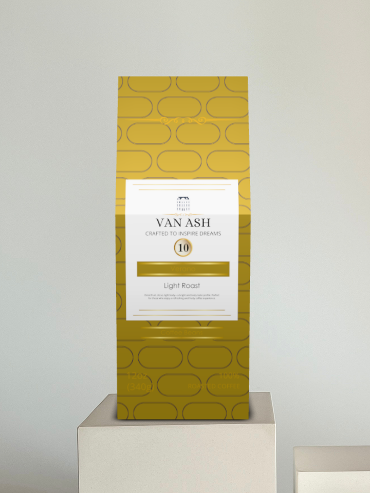 Verano No. 10 - Coffee Beans - Premium VAN ASH Coffee in Elegant Packaging.