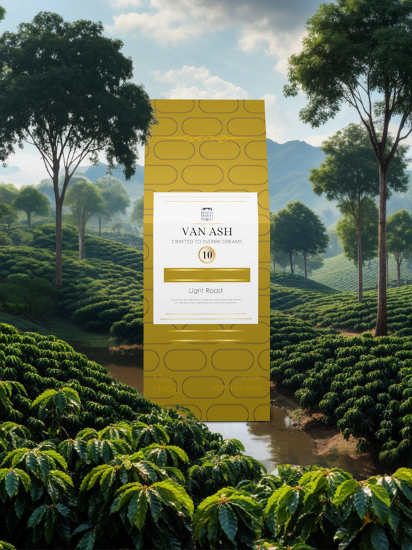 Verano No. 10 - Ground Coffee - Premium VAN ASH Coffee in Elegant Packaging.